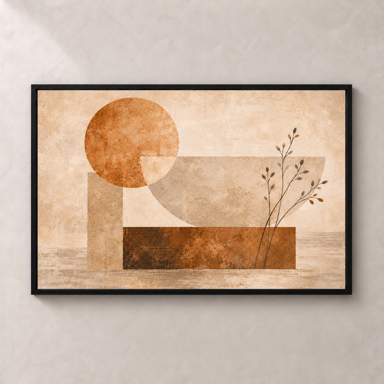 soft geometry h poster standalone