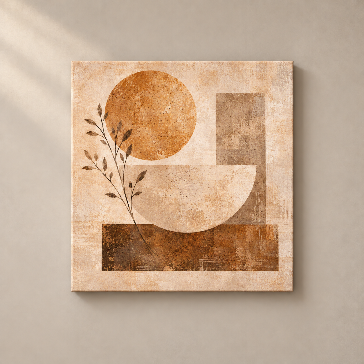Soft Geometry square canvas standalone
