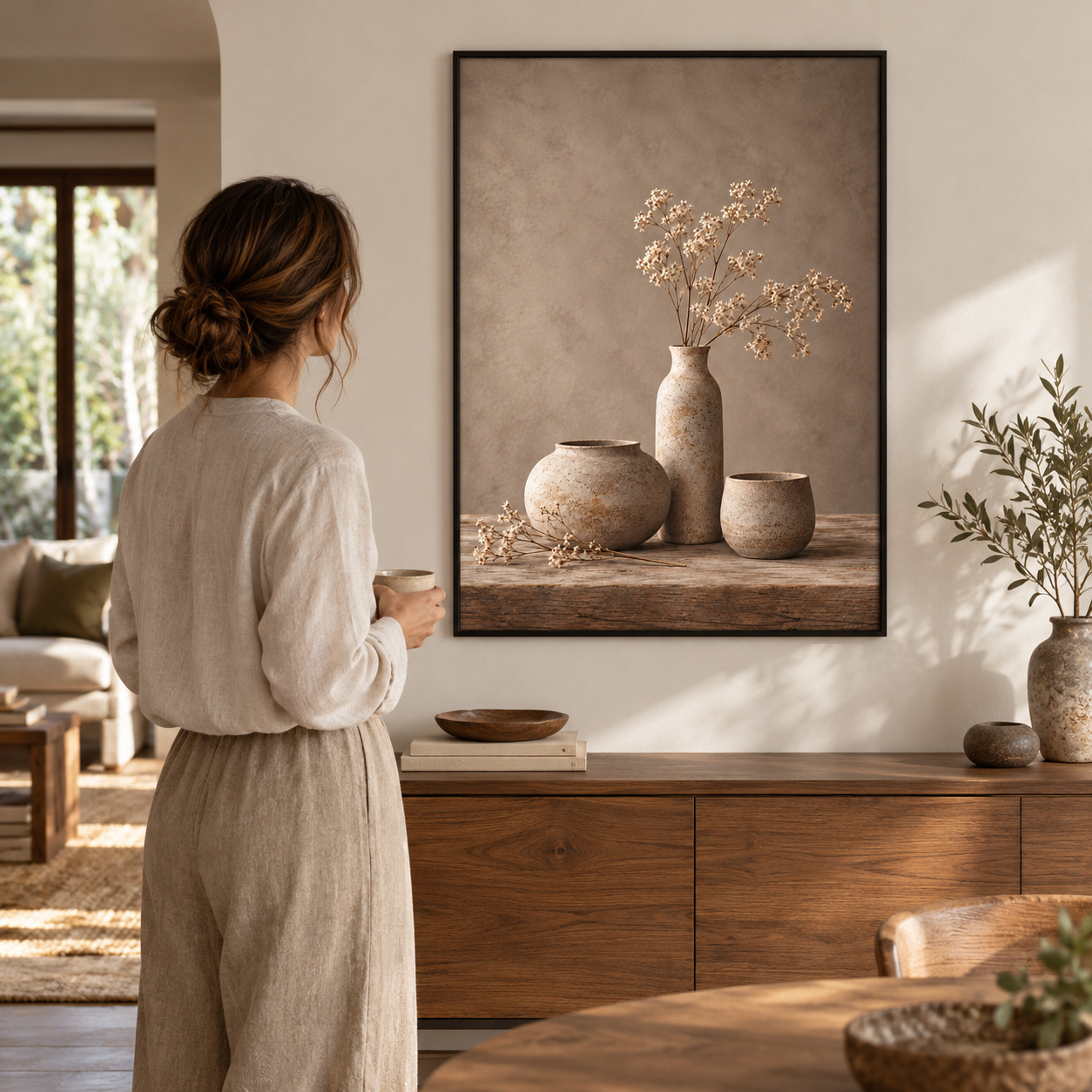 Stillness in Clay portrait poster ugc
