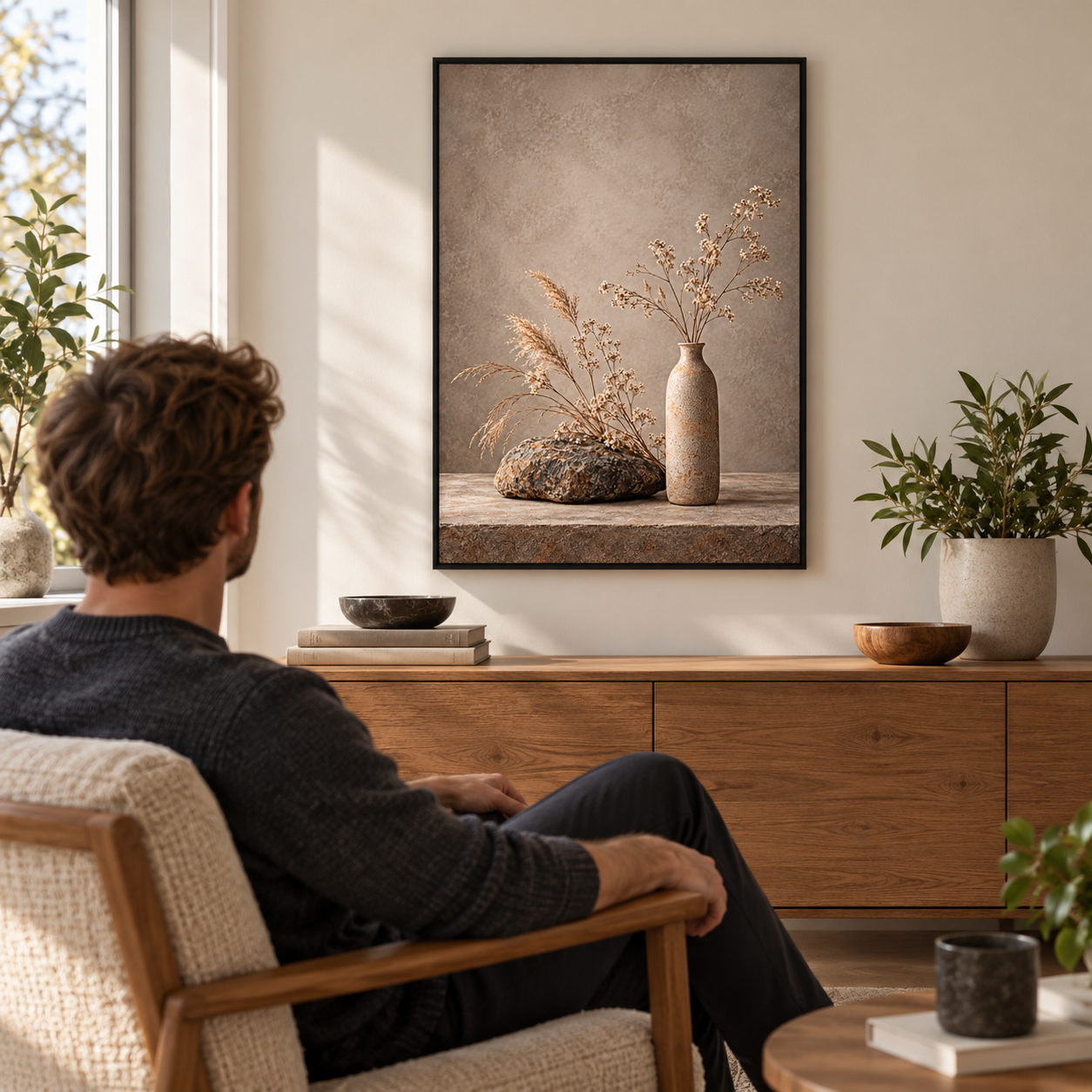 Stone and Stem portrait poster ugc