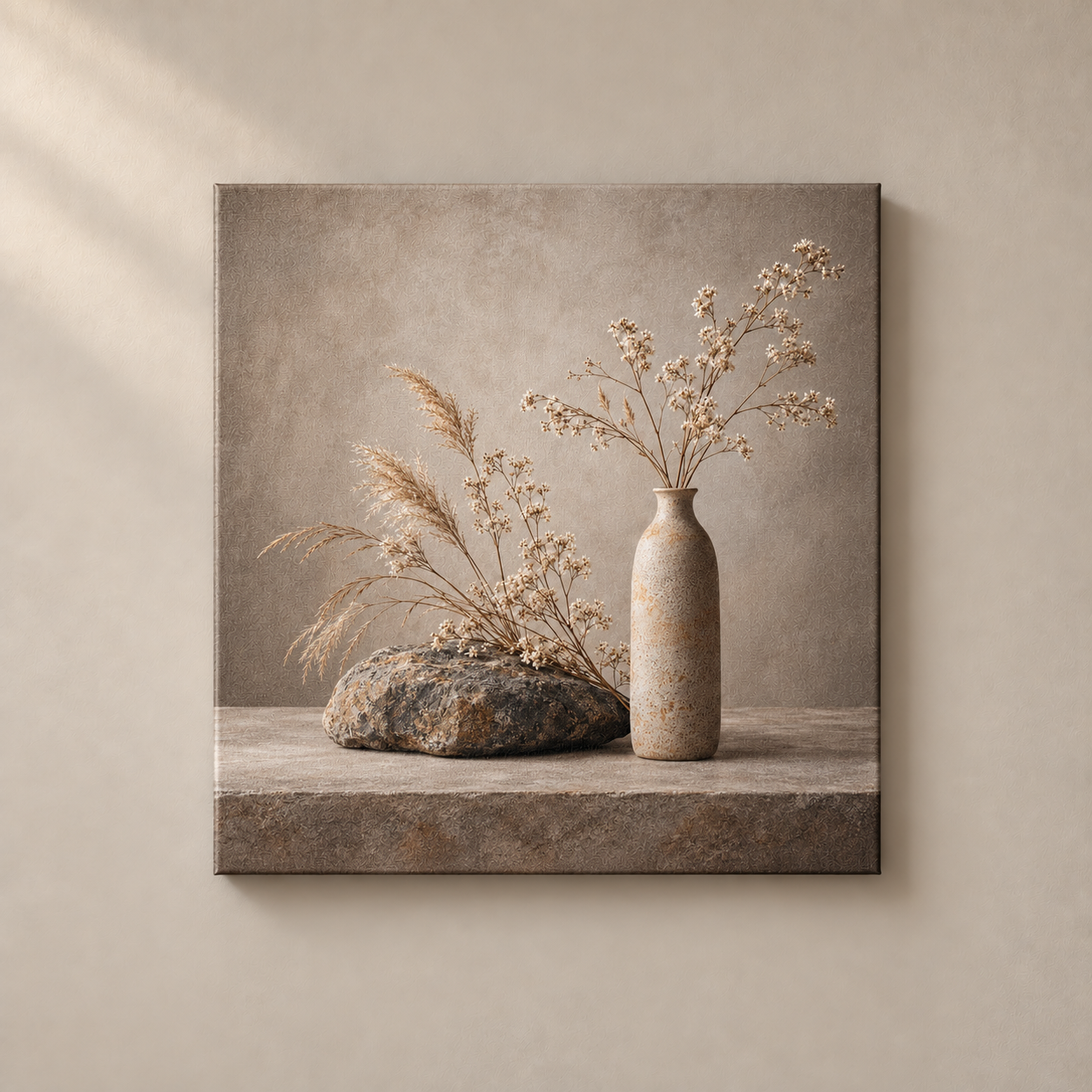 Stone and Stem square canvas standalone