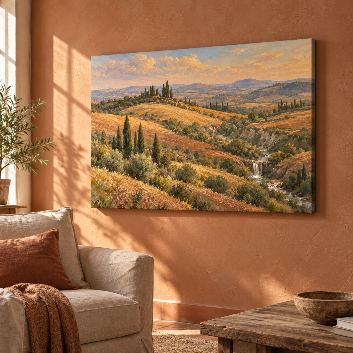 Tuscan Earth Layers - Tela